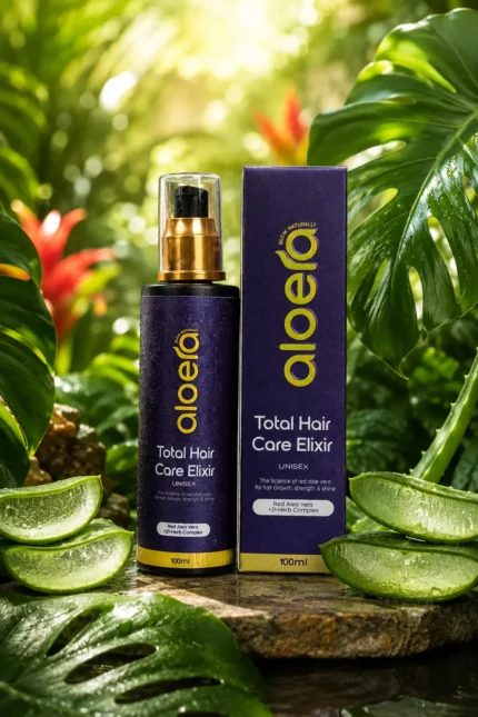 Aloera | Red Aloe vera hair oil