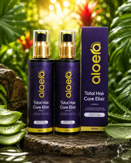 Aloera, Red aloe vera hair oil 1