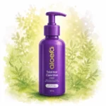 Aloe vera hair oil animation