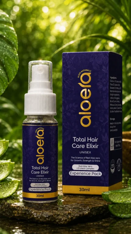 Red aloe vera hair oil 30ml | Aloera