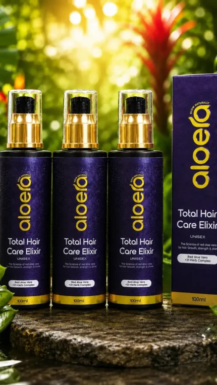 Red Aloe Vera Hair Oil | 3X100ml combo | Aloera